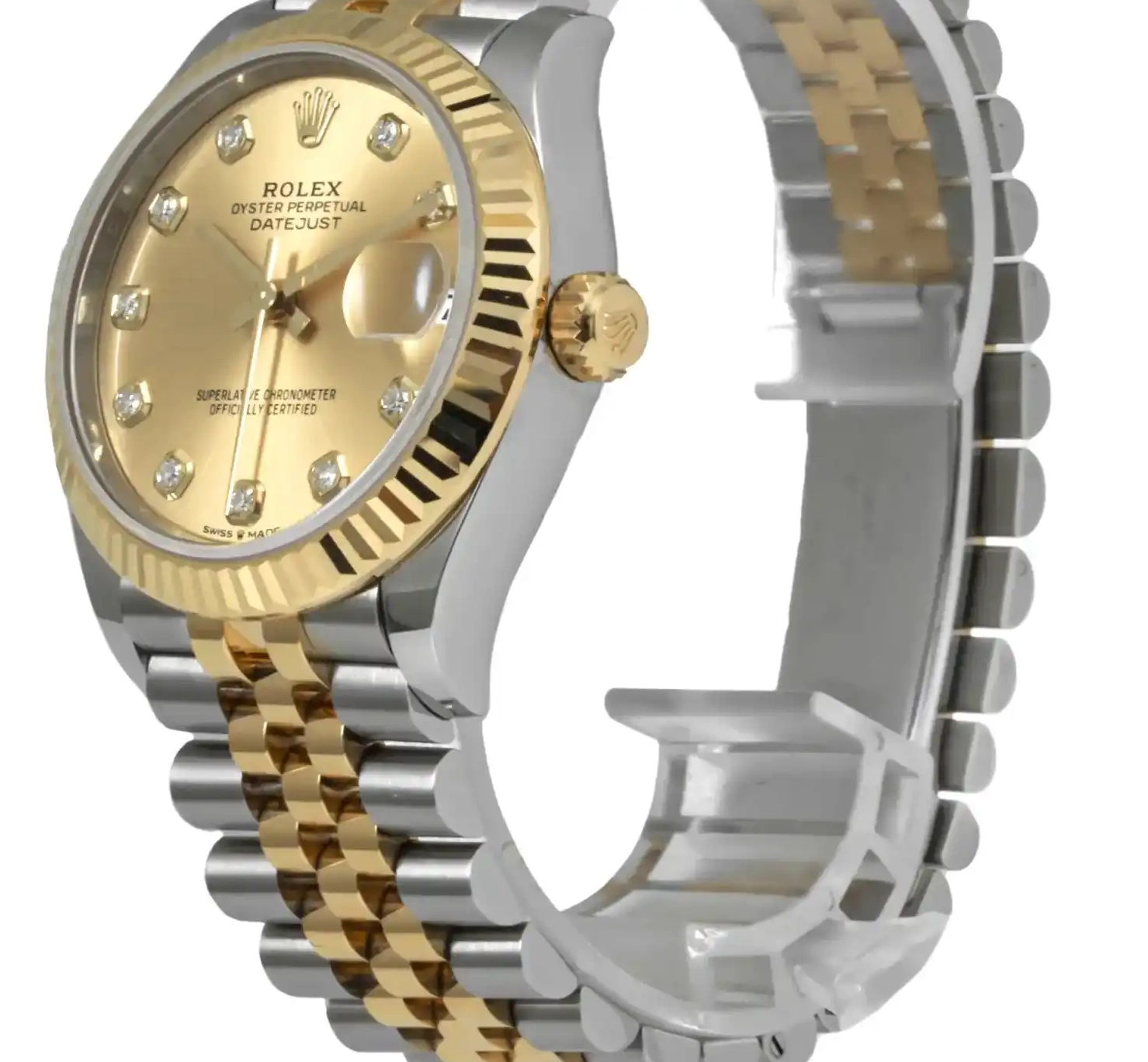 Prestigious Jewelers Gold Datejust Steel 278273 Stainless Rolex & 0523